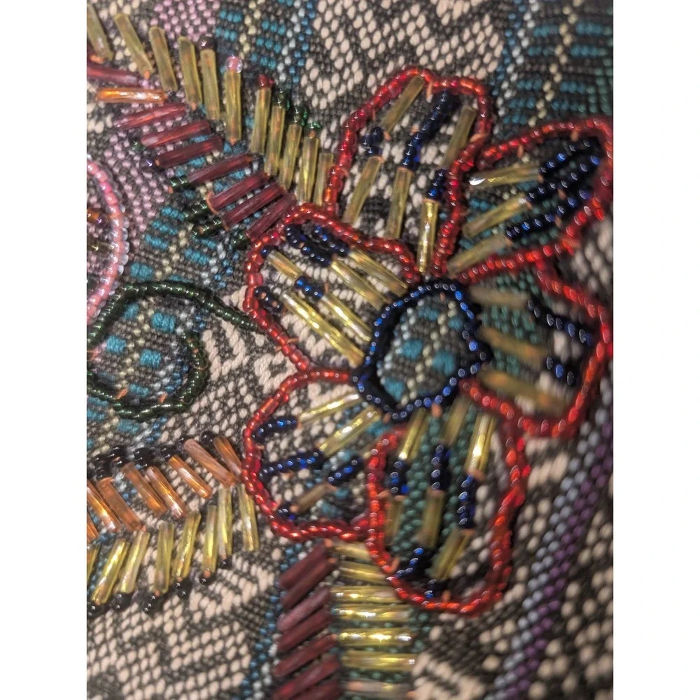 BoHo Beaded Embroidered Hippie Y2K‎ Bag